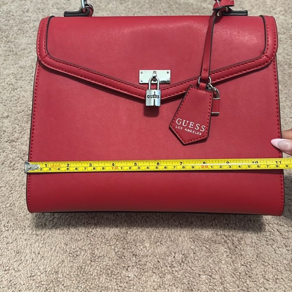 Guess Los Angeles Red Crossbody Bag - Picture 6 of 7